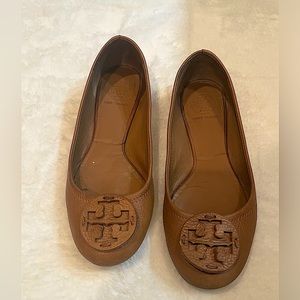 Ballerina flat brown